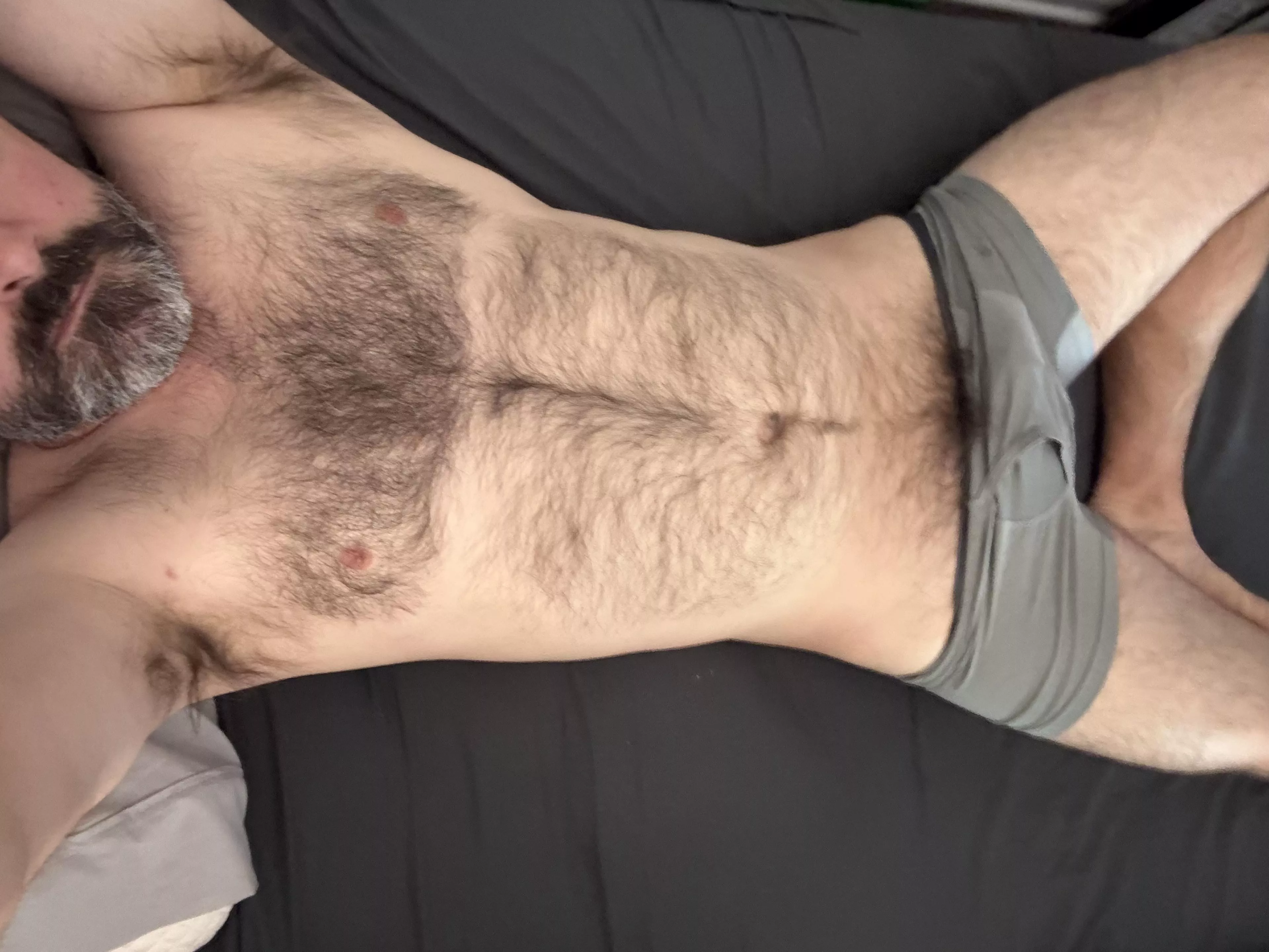 Good morning! Who wants to boss around this hairy chested guy?