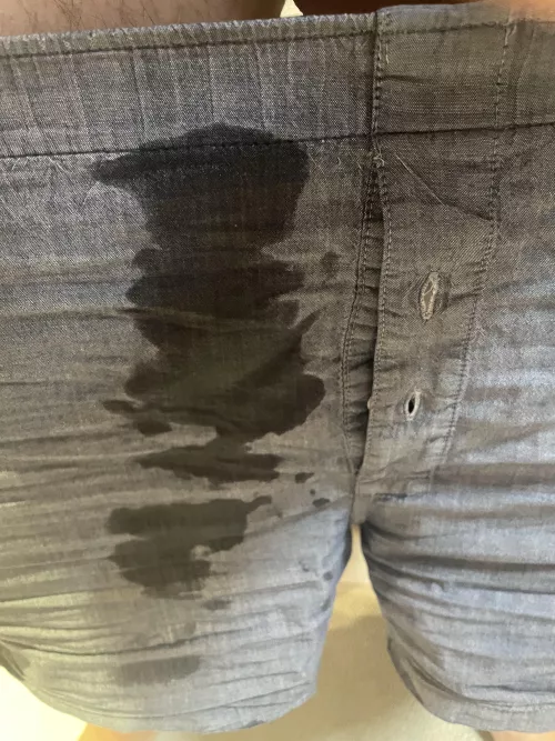 Made a mess in my shorts last night…