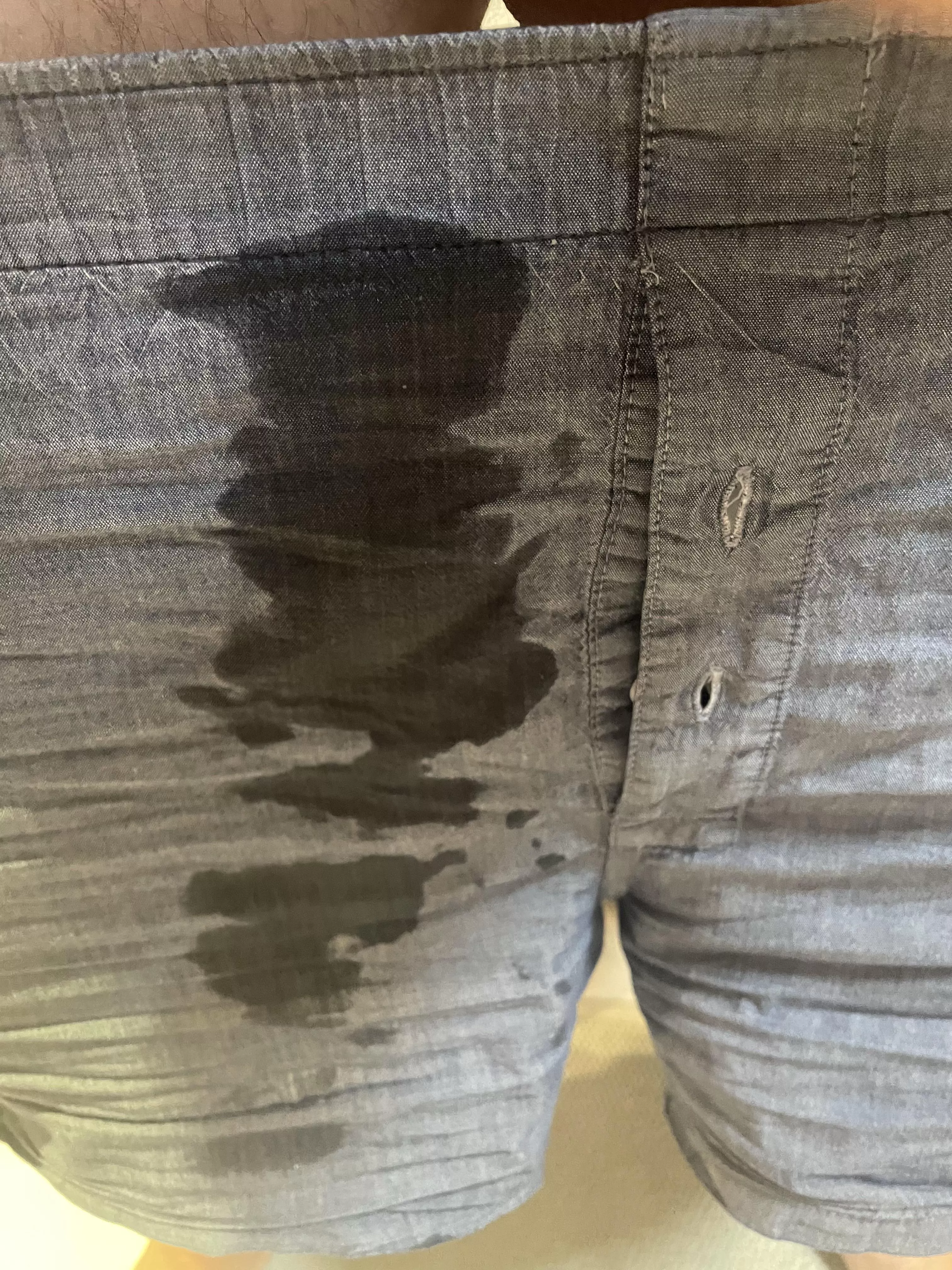 Made a mess in my shorts last night…