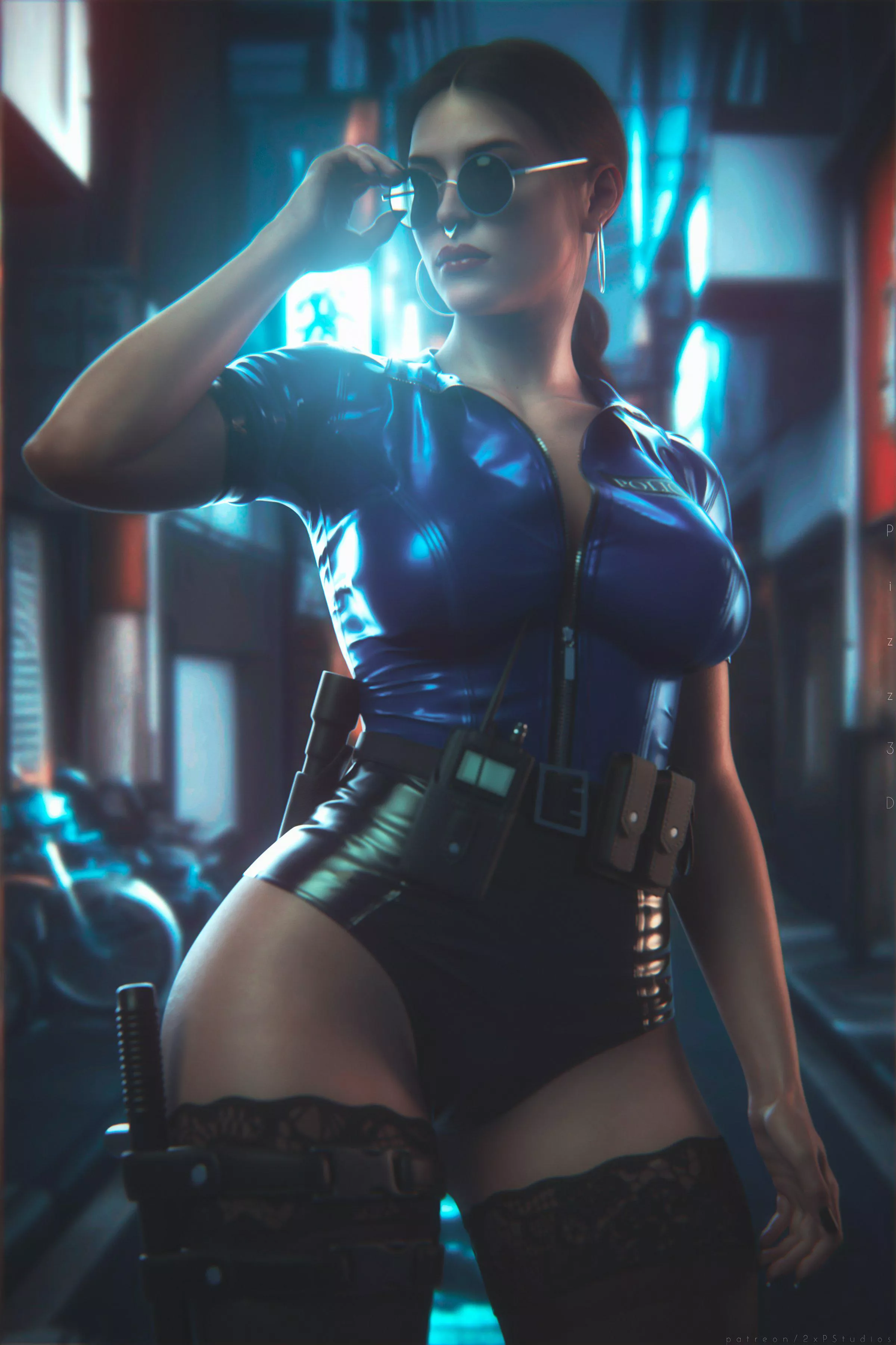 Officer Lara (Pizz3D)