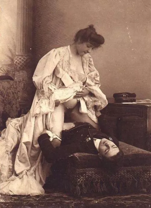 Sir, much commotion from the servants quarters. I race up there with poker in hand, expecting to find an intruder. Instead, I discover only maid Ethel, who explains that she is administering first-aid upon the postman, collapsed from overwork delivering 