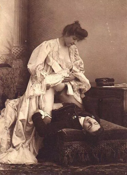 Sir, much commotion from the servants quarters. I race up there with poker in hand, expecting to find an intruder. Instead, I discover only maid Ethel, who explains that she is administering first-aid upon the postman, collapsed from overwork delivering 