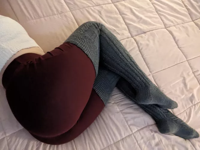 These thigh socks.
