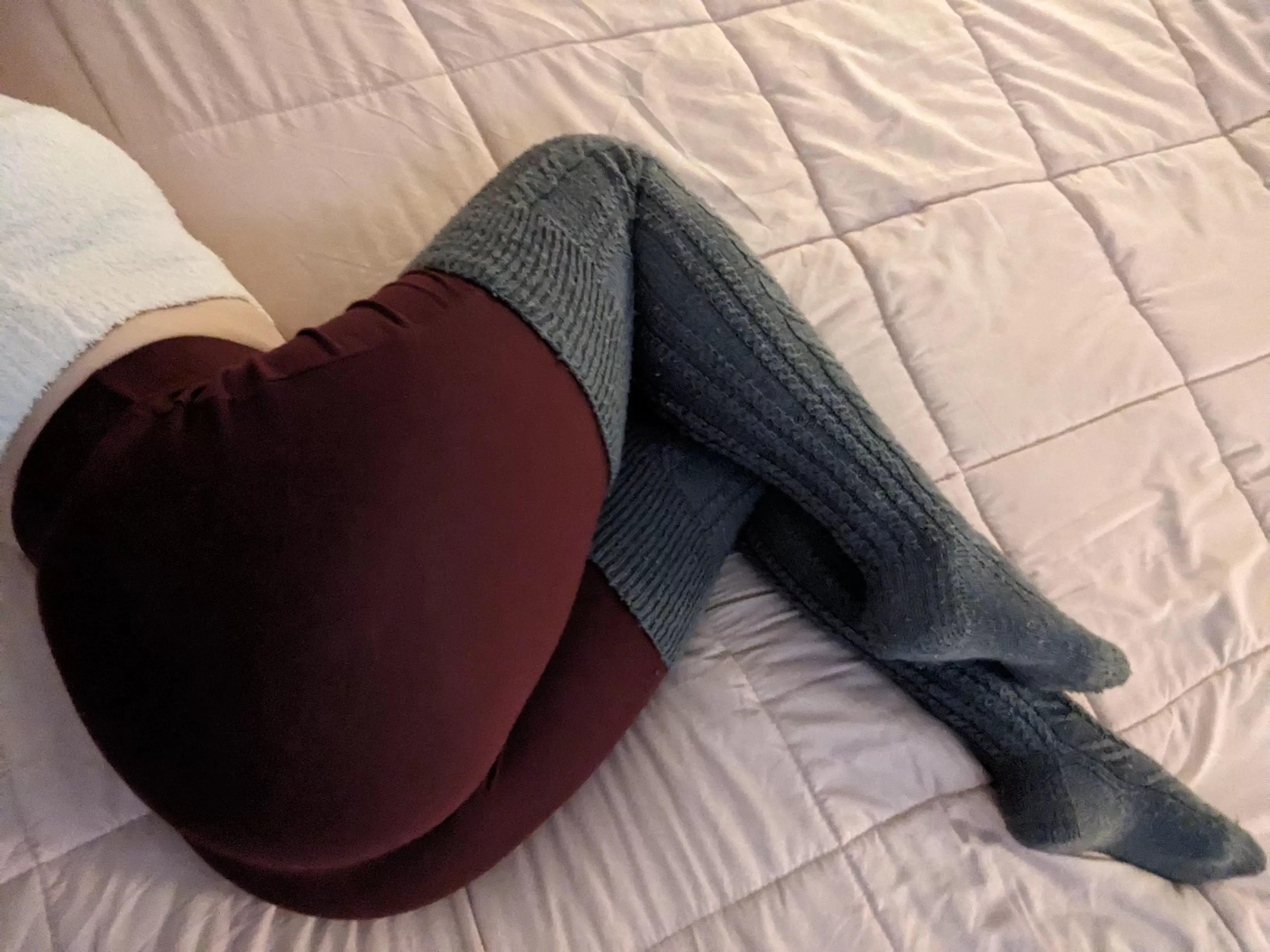 These thigh socks.