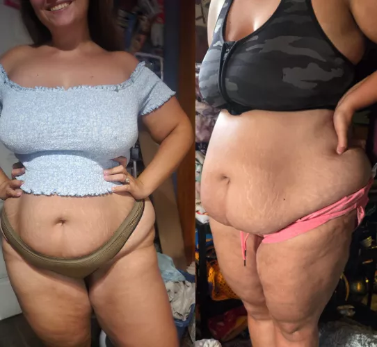 When your feeder takes you on a cruise, you come back THICK