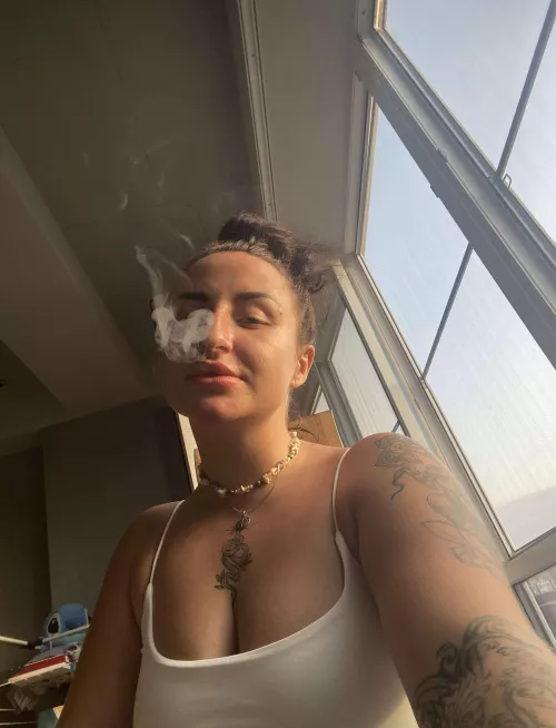 You want me to smoke for you