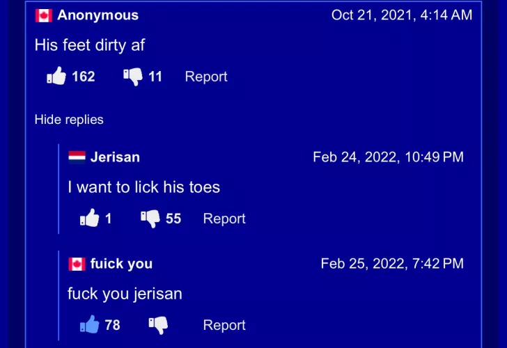 Bro xnxx comments got me WEAK 😭