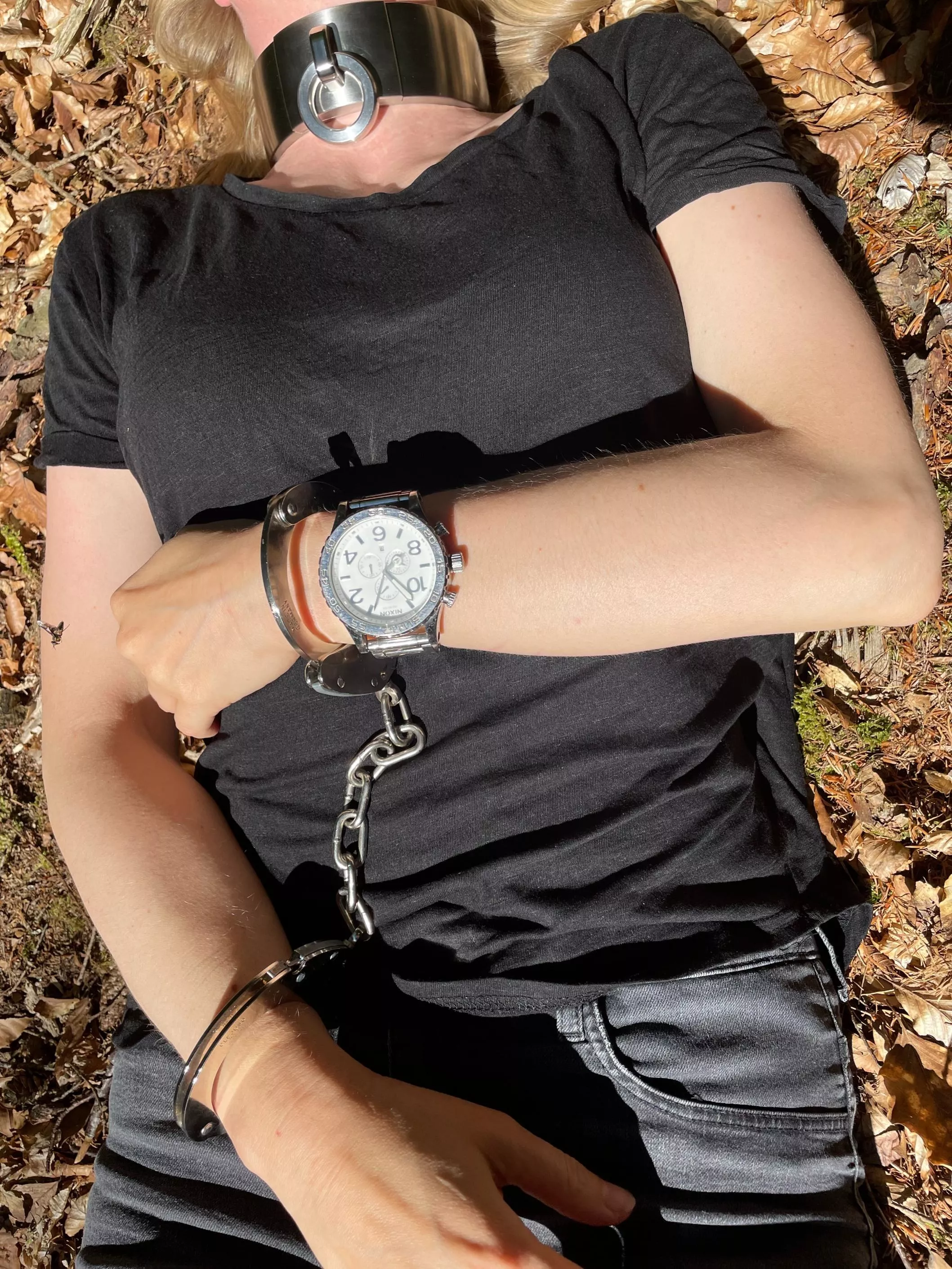 Enjoying my long-chain Clejuso cuffs