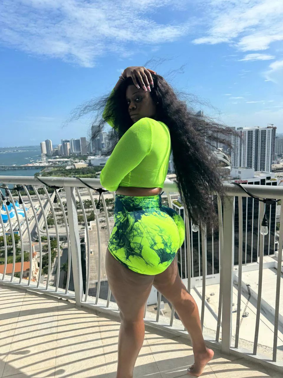 Feeling fab and fierce in my shorts