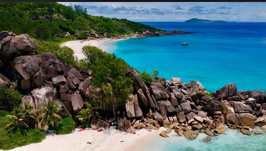 Grand Anse Beach, La Digue Island