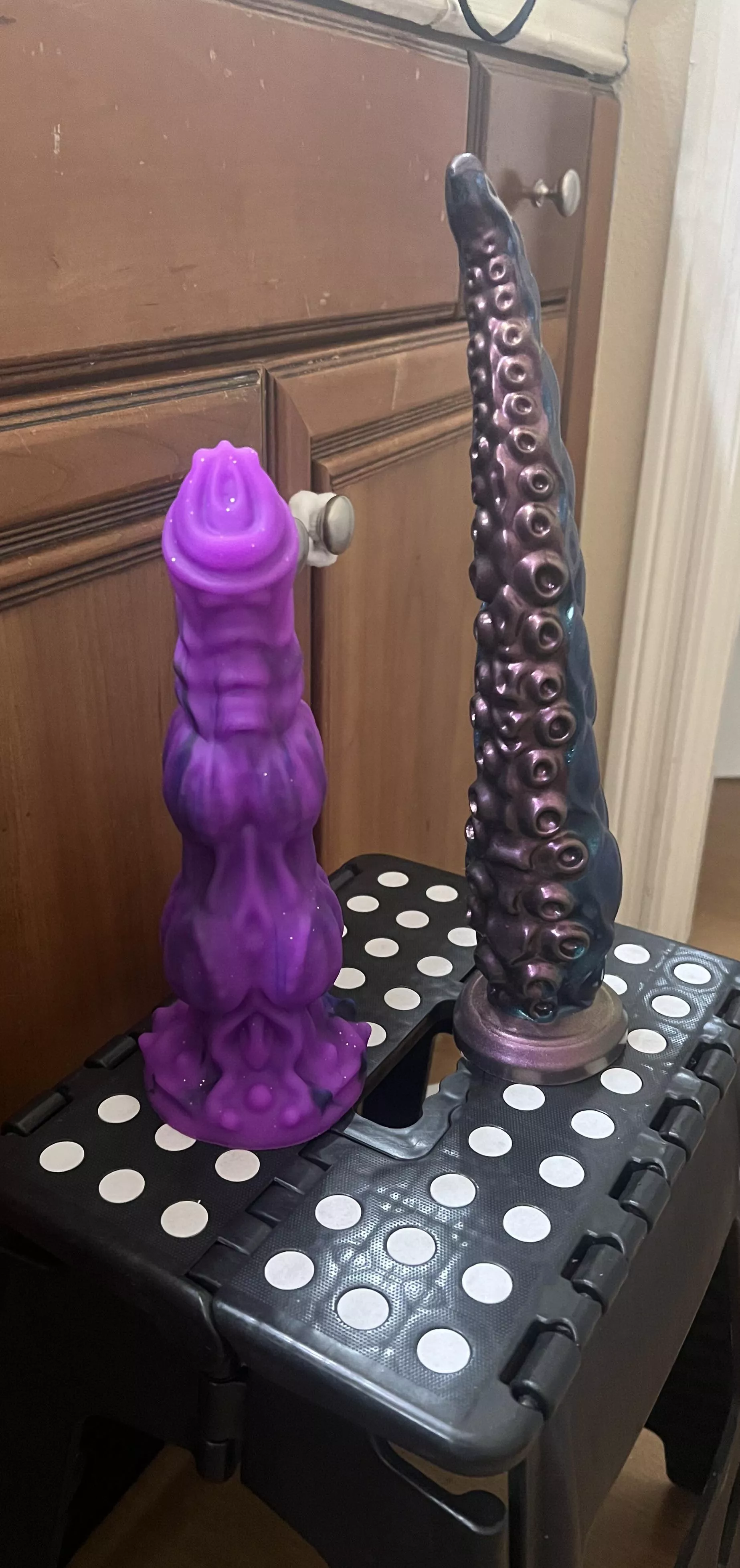 Mommy got some new toys to try out 