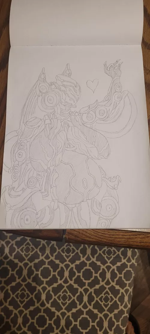 Octavia (diva skin) drawing 