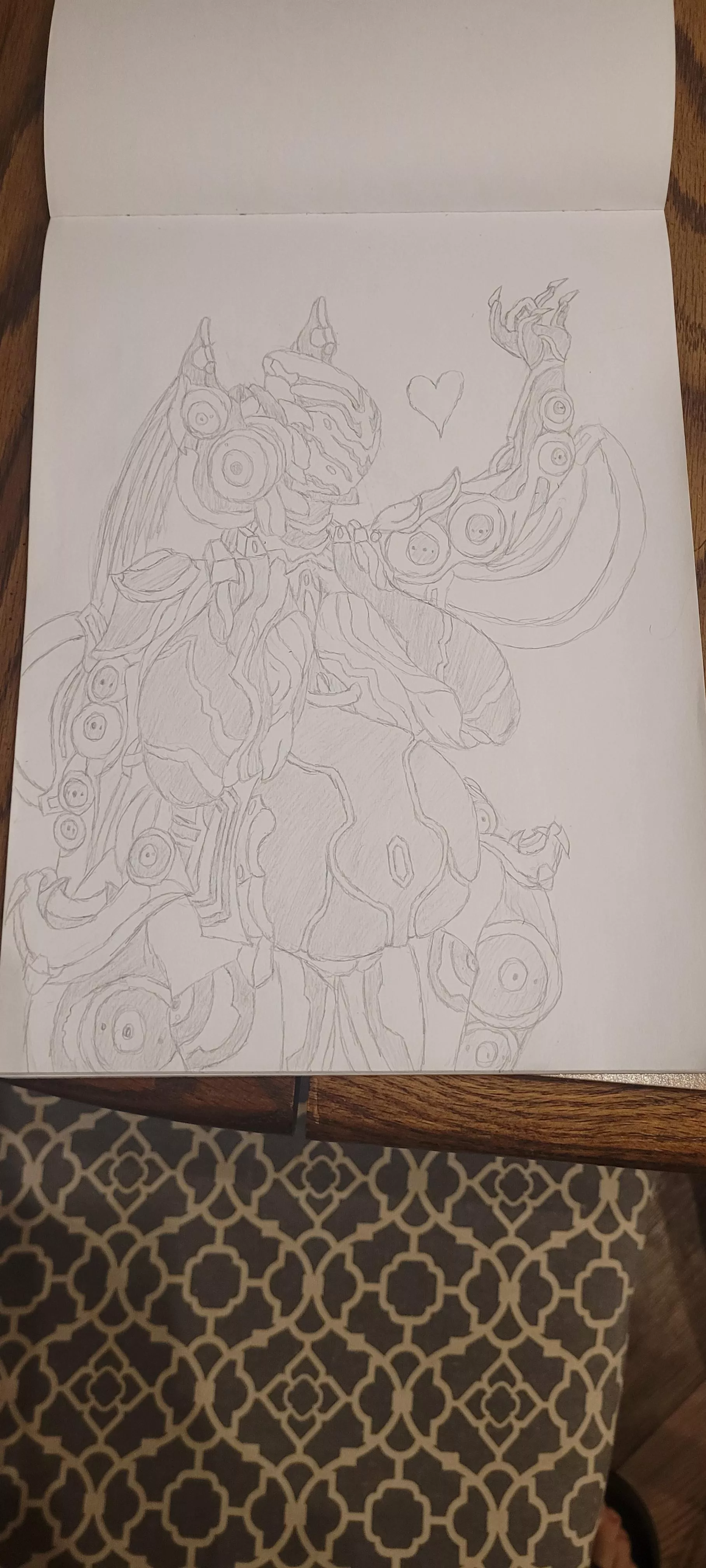 Octavia (diva skin) drawing 