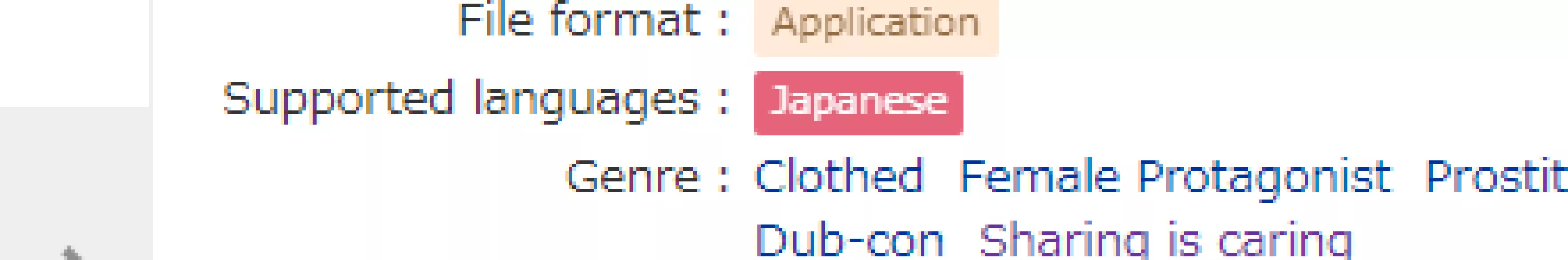So back then Dlsite made an announcement about changing how some tags are called to comply with credit card companies otherwise they would pull out and i had a chuckle that Netorare replacement for it is now *Sharing is Caring* 