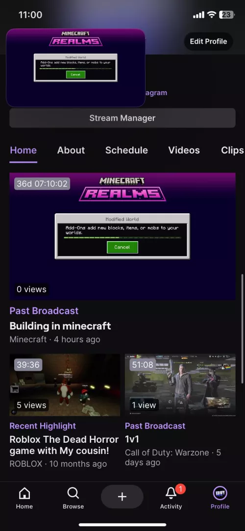 Why does it say I streamed for 36 days???