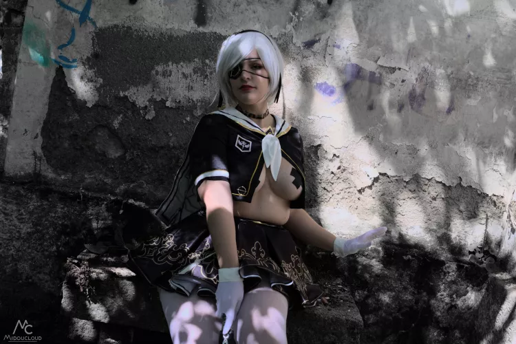  2B yorha school uniform cosplay by LadyNelitza - Photo by me 