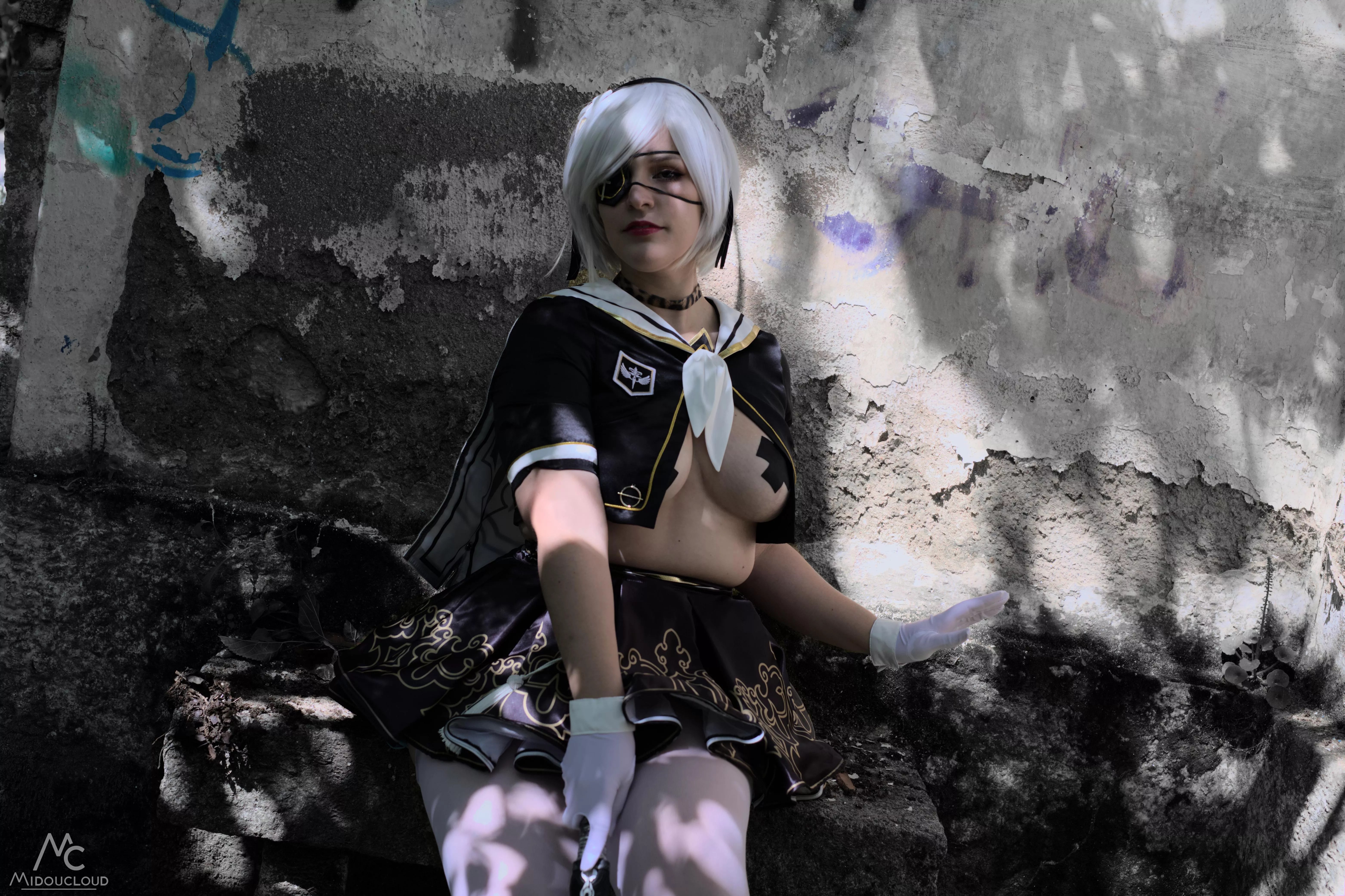  2B yorha school uniform cosplay by LadyNelitza - Photo by me 