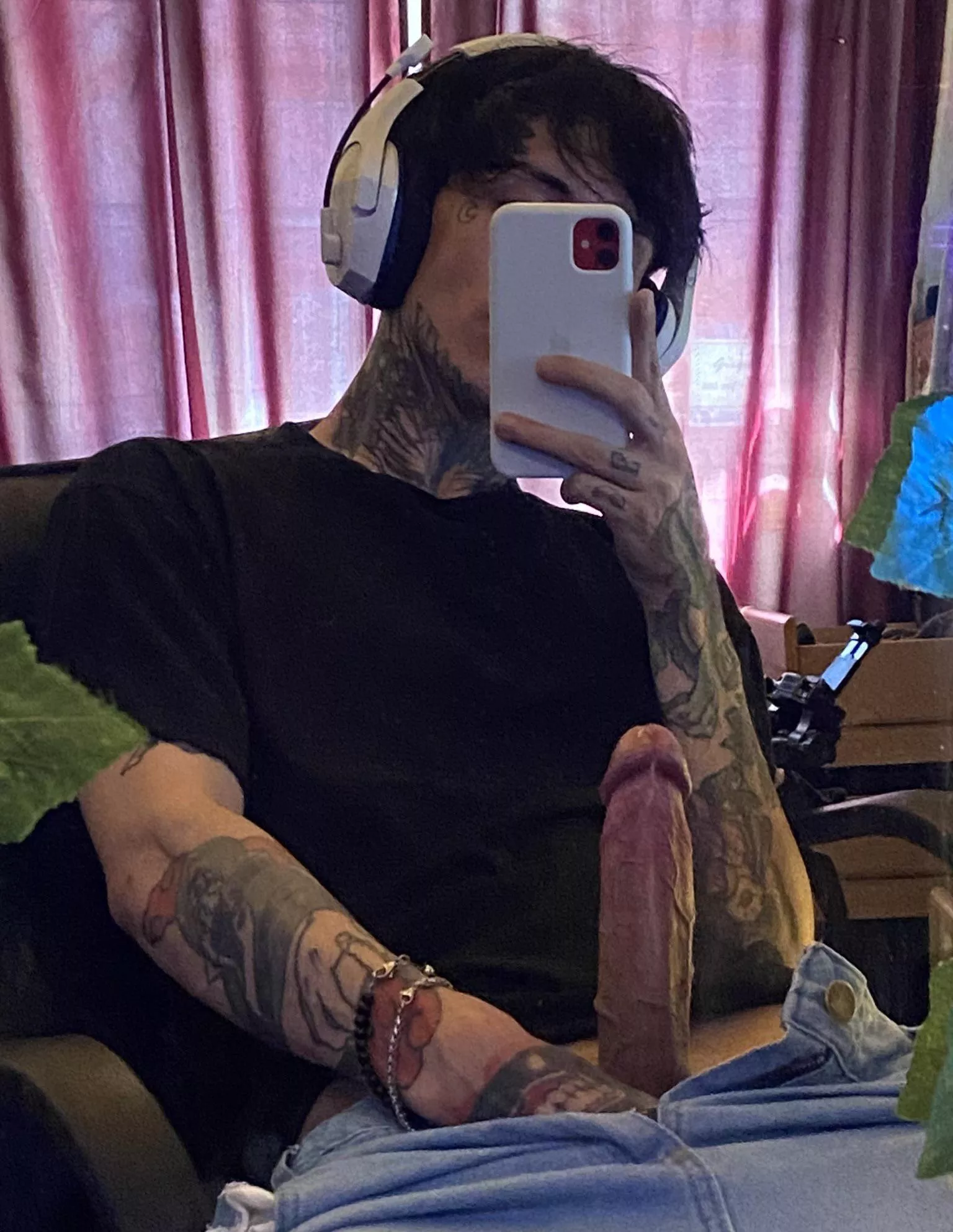 Describe my cock in three words