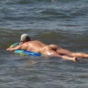 First naked day at the beach