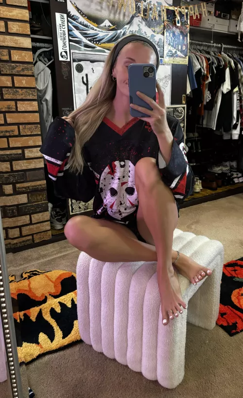 Fresh pedi time to worship (; [oc] 