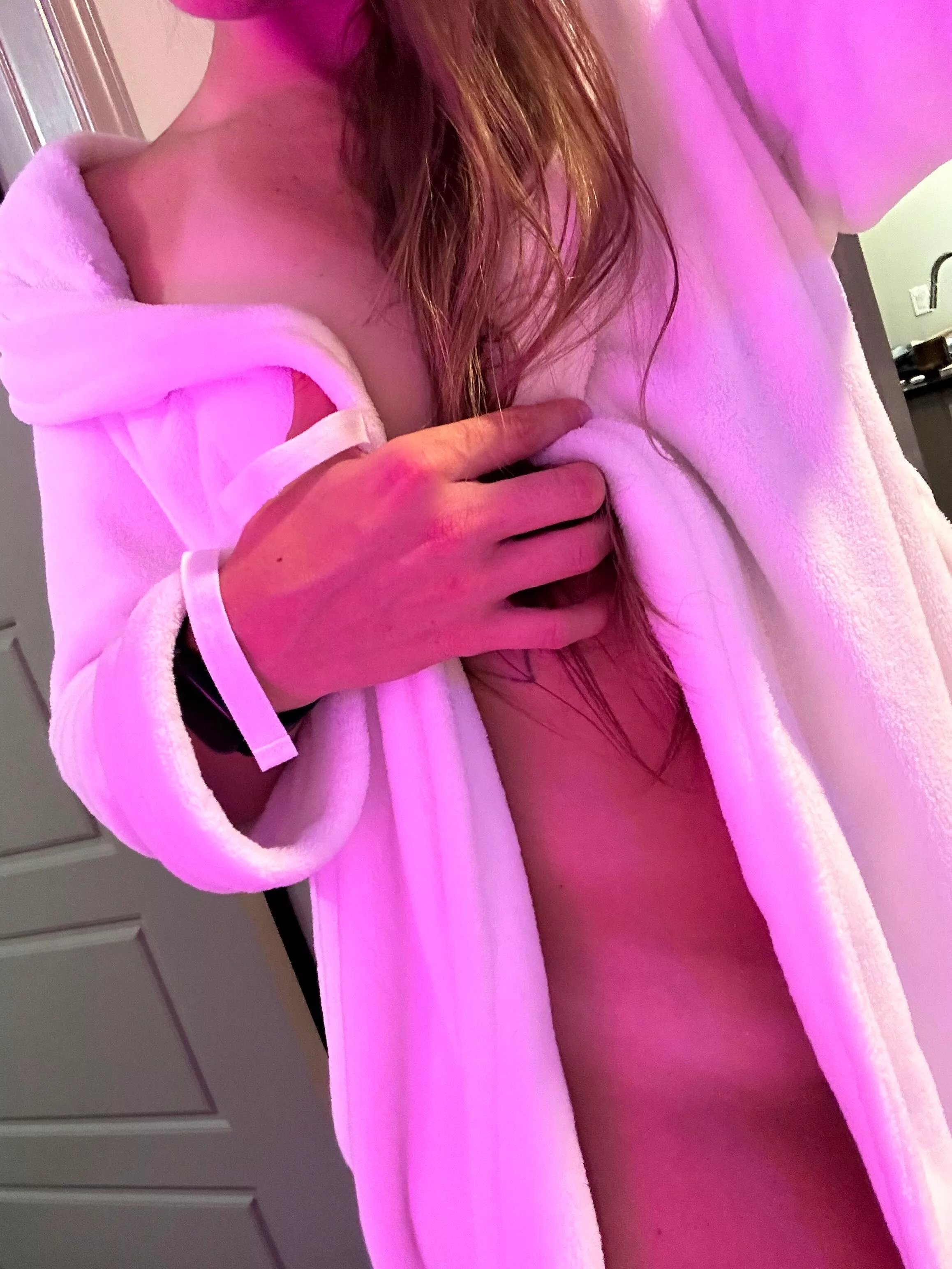 I'll be waiting for you to get home so you can take this off of me :)