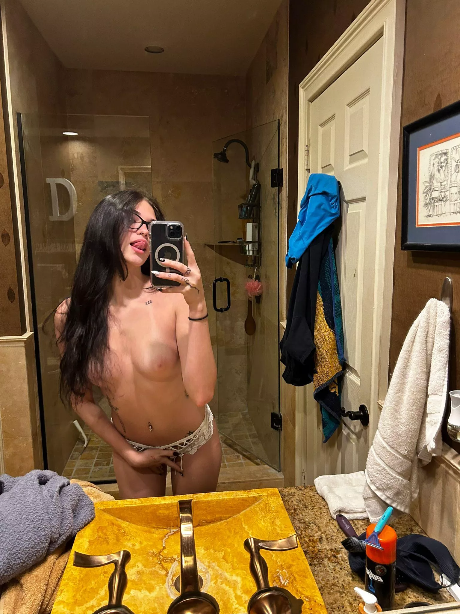 im 18yo, what part of my body are you licking first