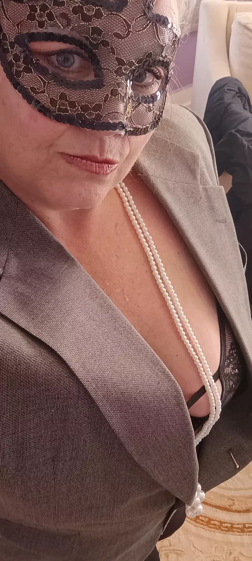 Love a man's suit coat.