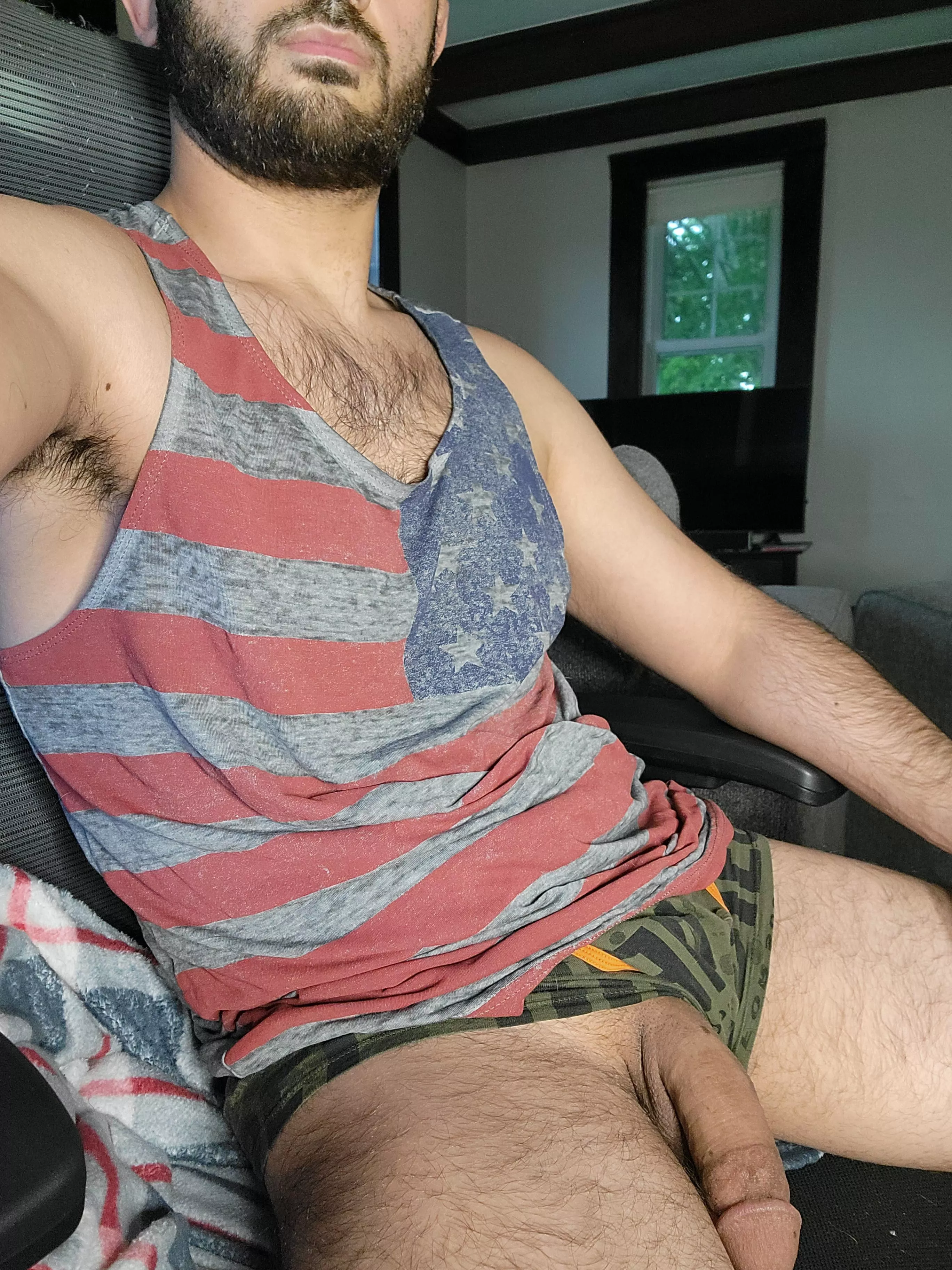 Love showing off some chest hair