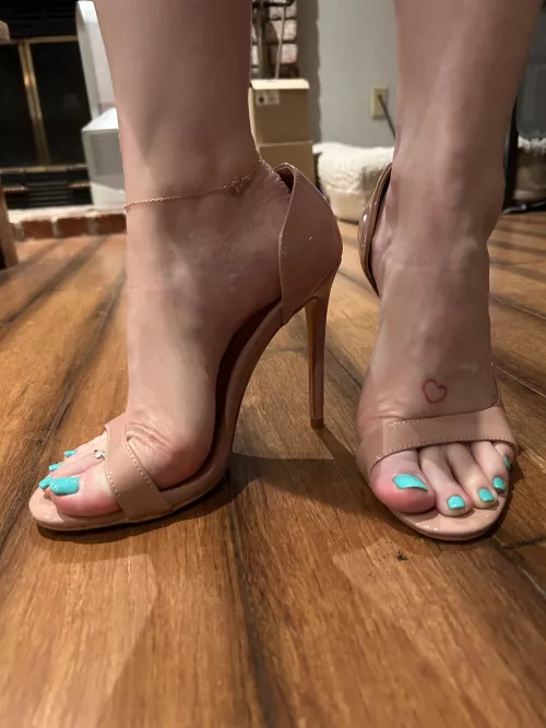 Nude heels