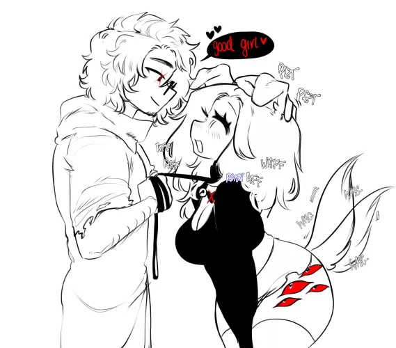 The little tail wags are the cutest.  