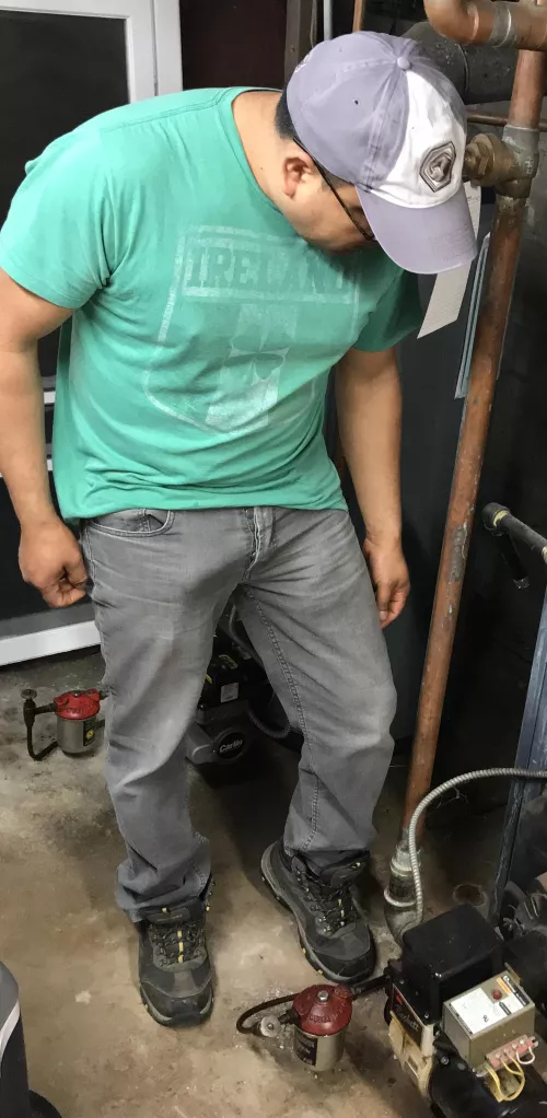 Getting hard at work