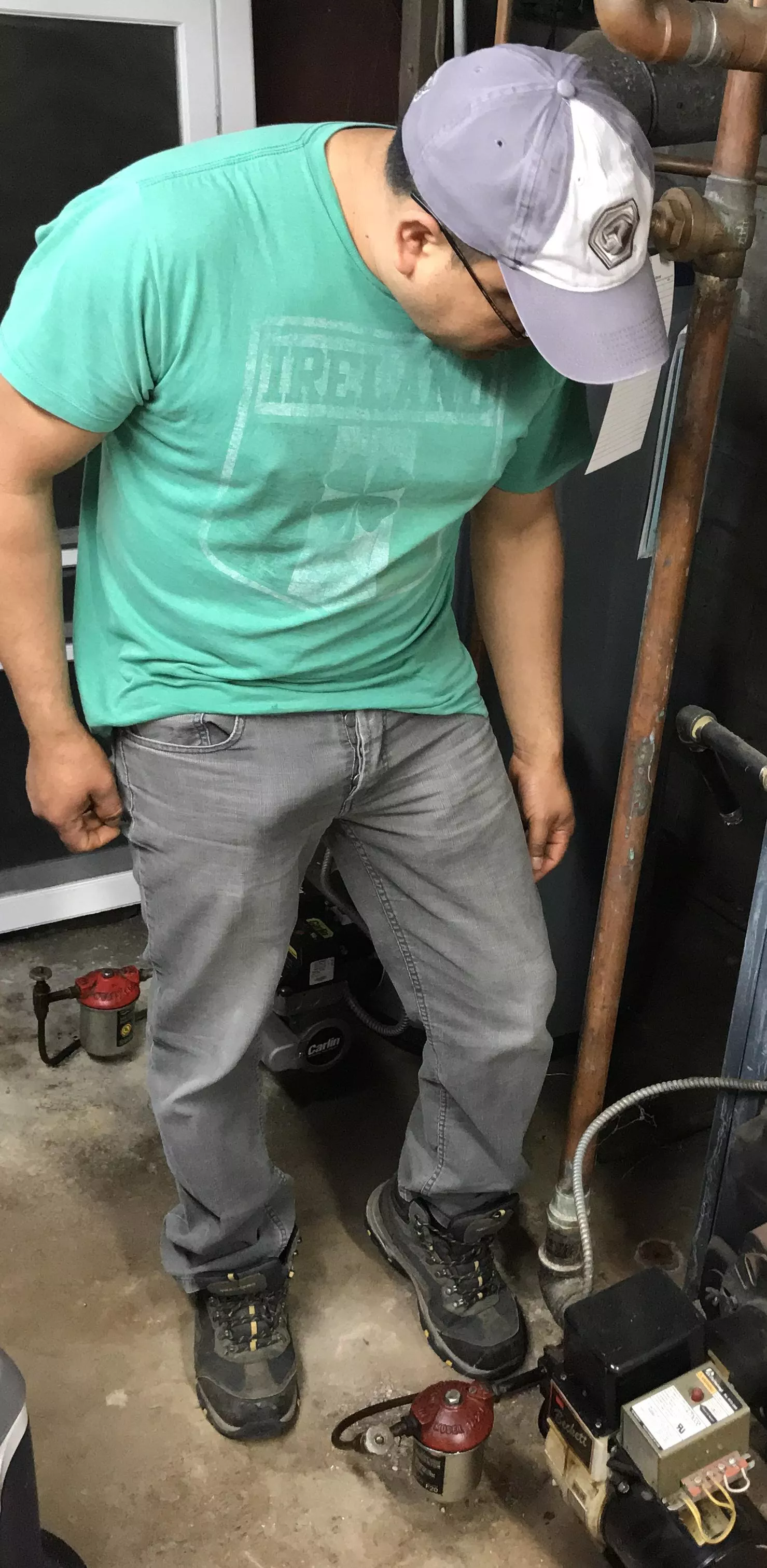 Getting hard at work