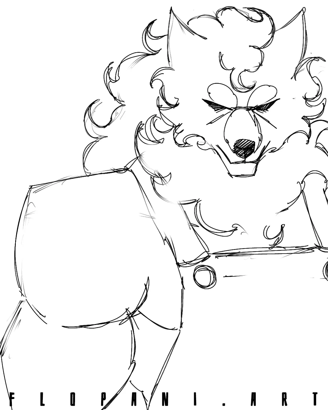 I drew him and I'm in love with his eyes...