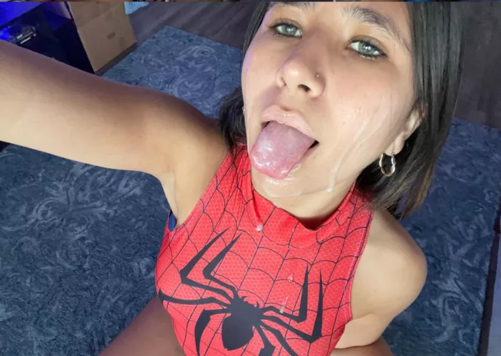 I like it so much when he cums on my face