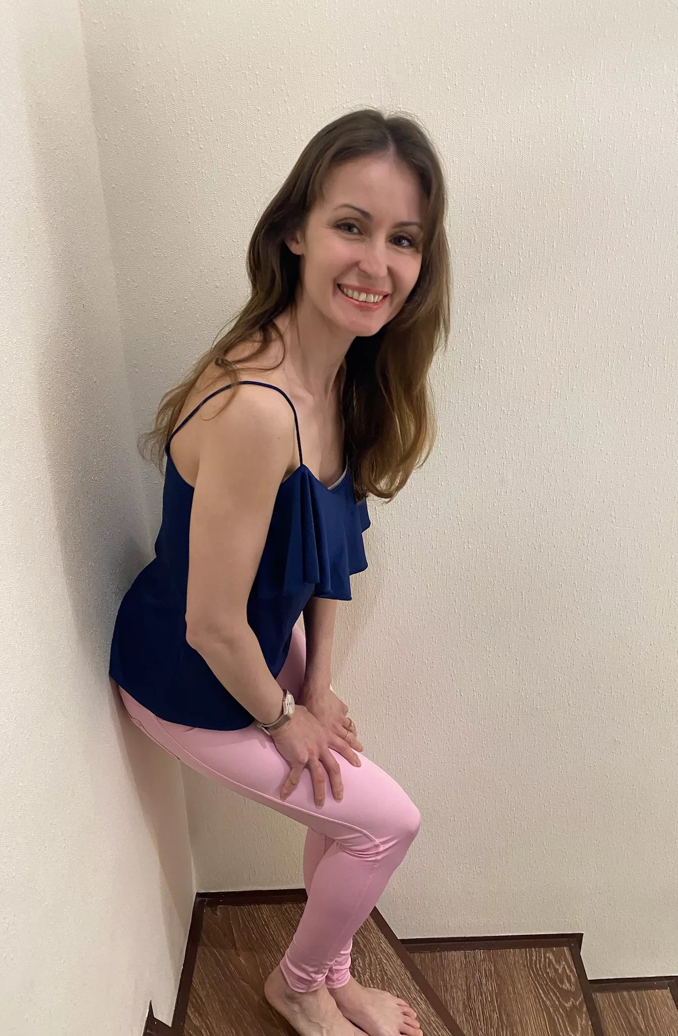 I will wait for you today at our place.