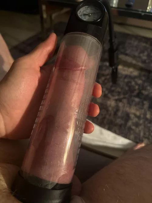 Love chilling in my pump