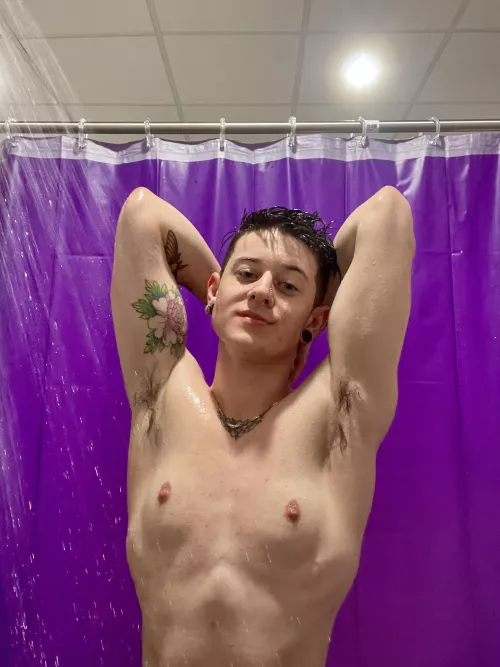 Love the gym showers 