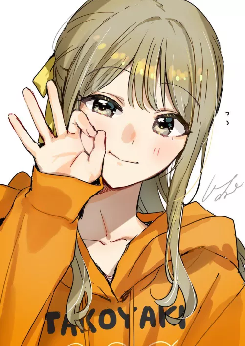 Makoto repping the merch!