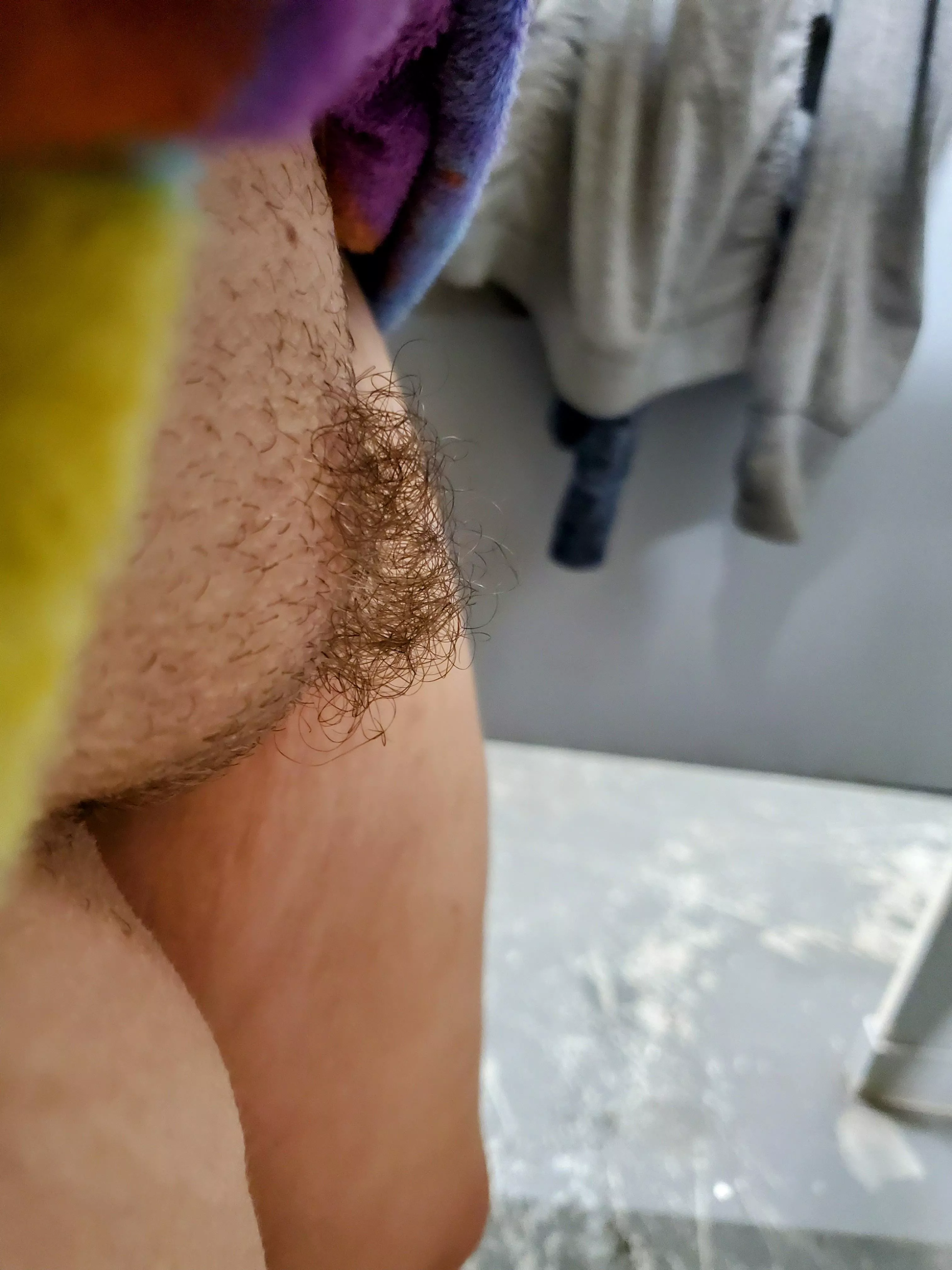 Mohawk needs a little trim today 🤪