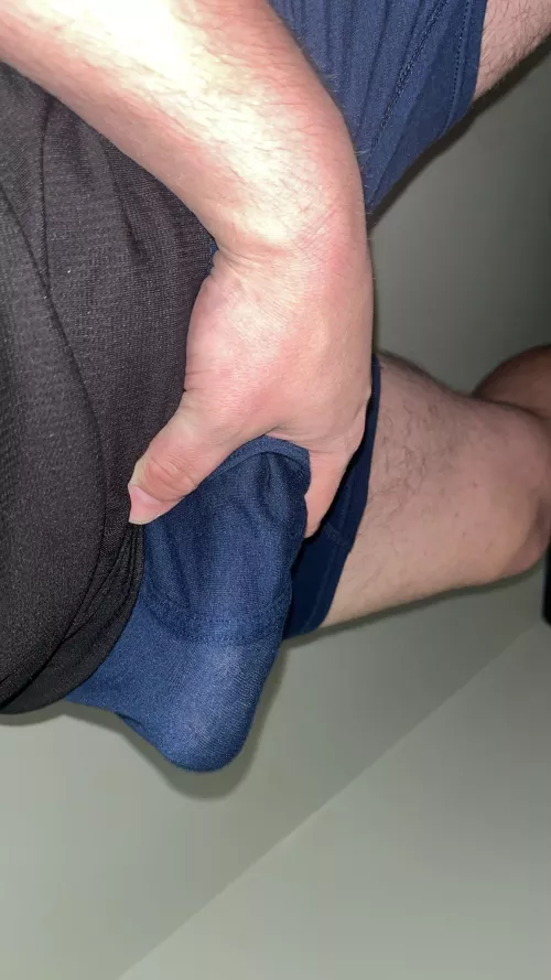 Sorry for the bulge in my boxers 