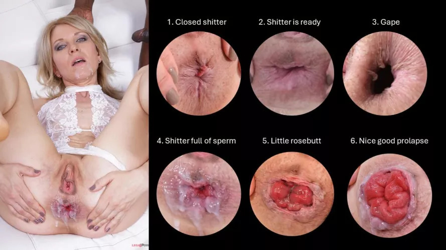 Which state of Sindy Rose asshole is your favourite? 