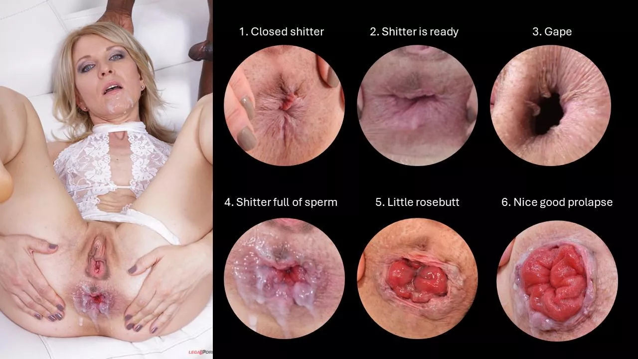 Which state of Sindy Rose asshole is your favourite? 