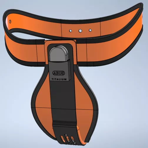 Will hopefully stop procrastinating and create this... Horny Jail Belt! (inspired by @tangdraws)