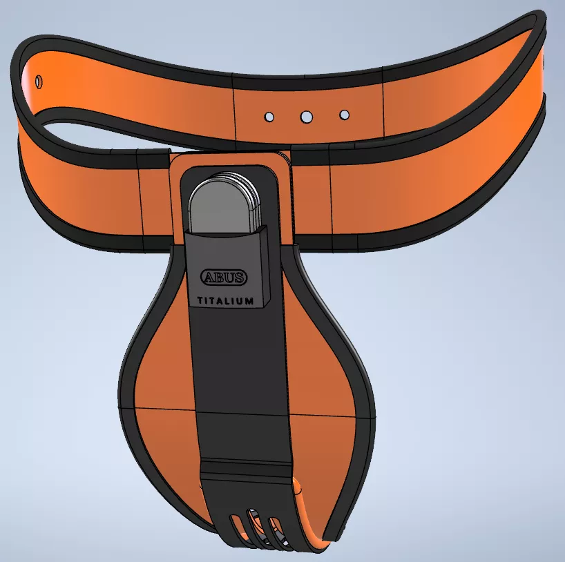 Will hopefully stop procrastinating and create this... Horny Jail Belt! (inspired by @tangdraws)