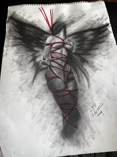 A charcoal drawing I made 🖤