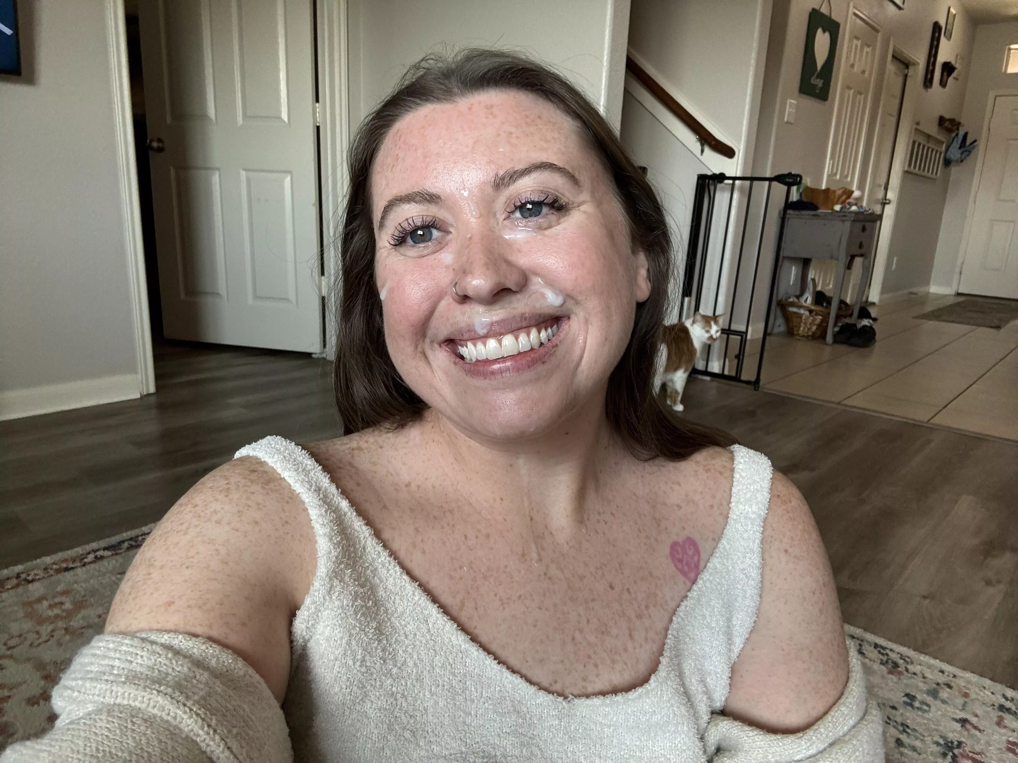 Cum always puts a smile on my face 