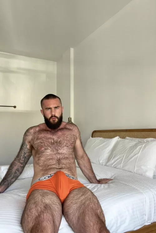 For the person who called me too hairy yesterday. Hi