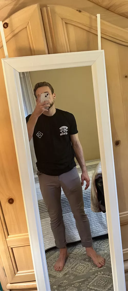 I didn’t realize this until I got home from work 