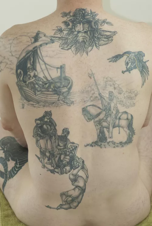 I doubt if I'm hot, but I got some tattoos!!