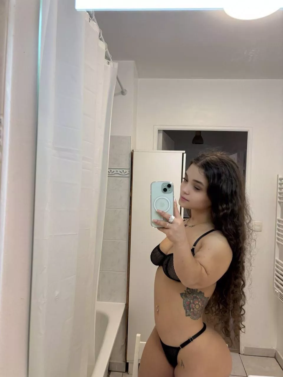 I like to take pictures in the mirror after I wake up